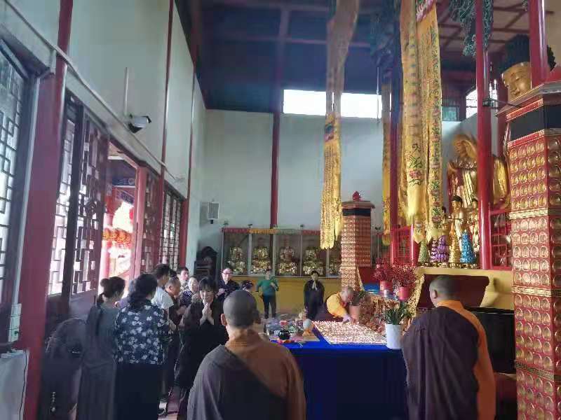 哈希游戏文殊菩萨圣诞祈福助考法会圆满